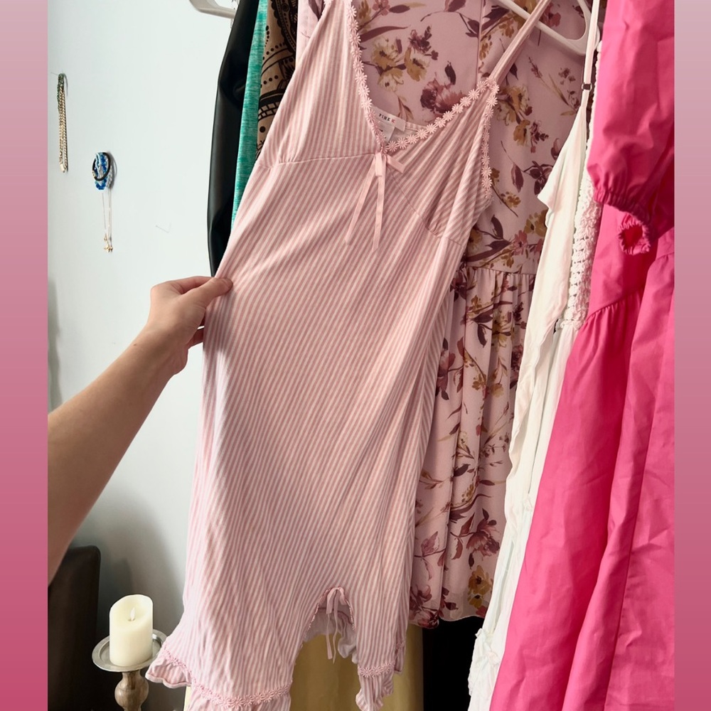 Victoria secret lace sleep slip dress